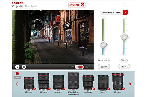Canon Optical Simulation Infothek: Übersicht aller Medien - Canon Academy