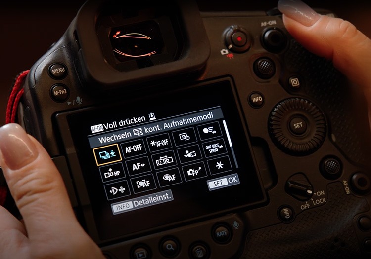 Quick-Tipp: Nutzung AF-On-Taste der Canon EOS R1