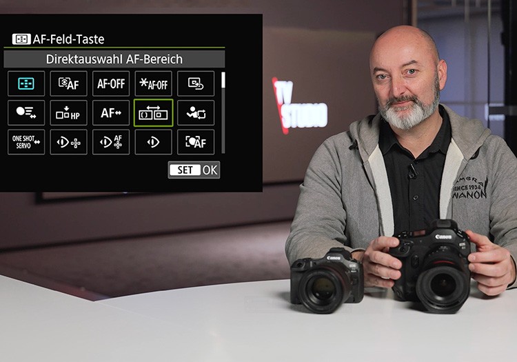 Quick-Tipp: AF-Schnellwechsel zu „Locked AF“ mit Canon EOS R1 & EOS R5 Mark II