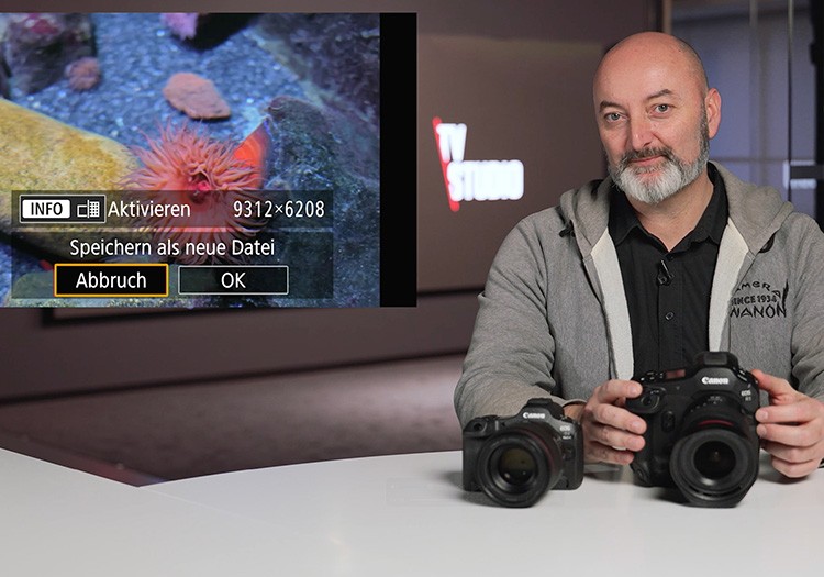 Quick-Tipp: Drei Möglichkeiten zum kamerainternen Croppen mit Canon EOS R1 & EOS R5 Mark II