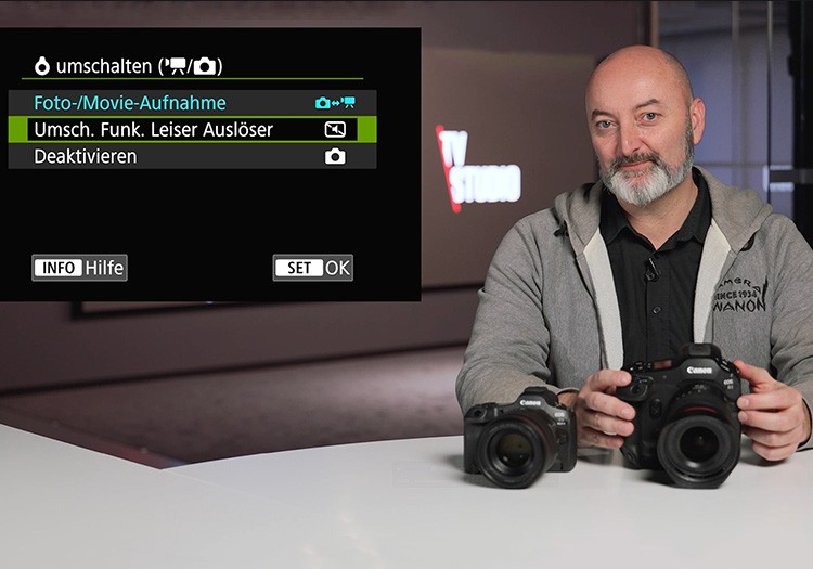 Quick-Tipp: Livebildvorschau trotz Blitz mit Canon EOS R1 & EOS R5 Mark II