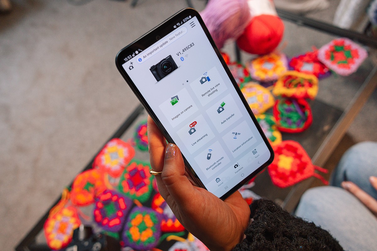 Canon Camera Connect App als Streaming-Zentrale